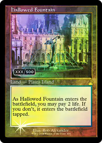 Hallowed Fountain - rvr Spoiler