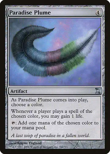 Paradise Plume - tsp Spoiler