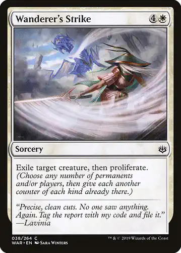Wanderer's Strike - war Spoiler