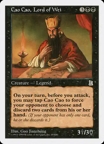 Cao Cao, Lord of Wei - ptk Spoiler