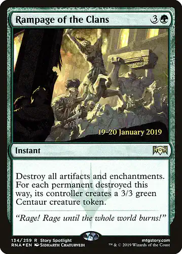 Rampage of the Clans - rna Spoiler