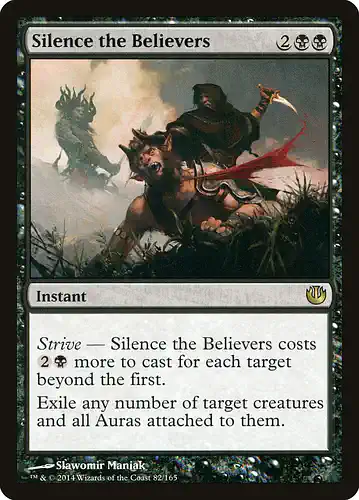 Silence the Believers - jou Spoiler