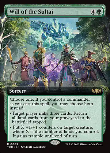 Will of the Sultai - tdc Spoiler