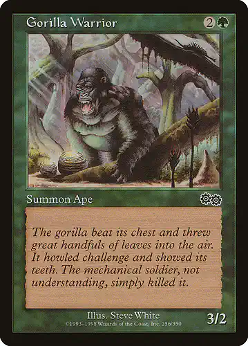 Gorilla Warrior - usg Spoiler