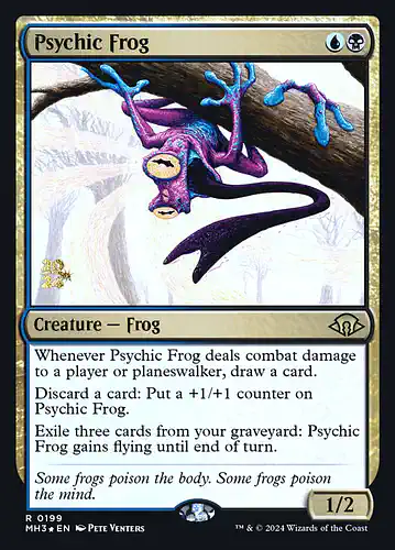 Psychic Frog - mh3 Spoiler