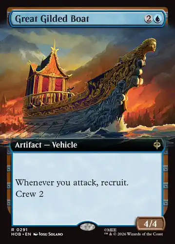 Great Gilded Boat - hob Spoiler