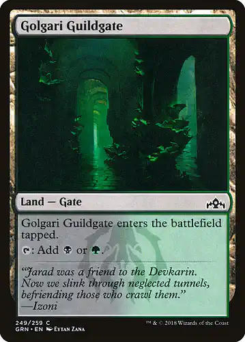 Golgari Guildgate - grn Spoiler