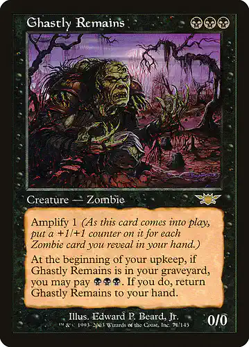 Ghastly Remains - lgn Spoiler