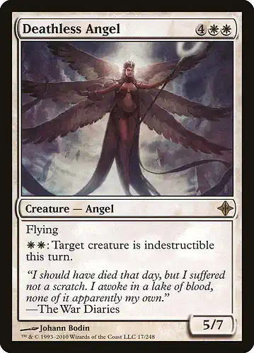 Deathless Angel - roe Spoiler