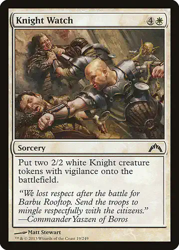 Knight Watch - gtc Spoiler