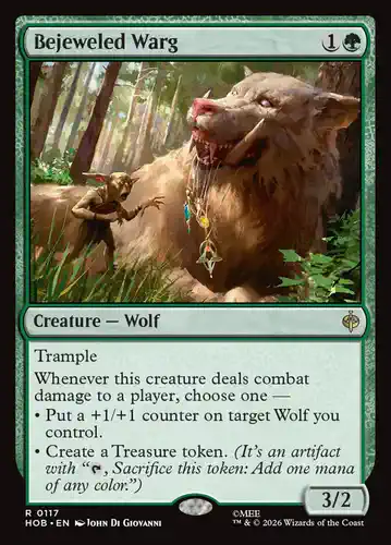 Bejeweled Warg - hob Spoiler