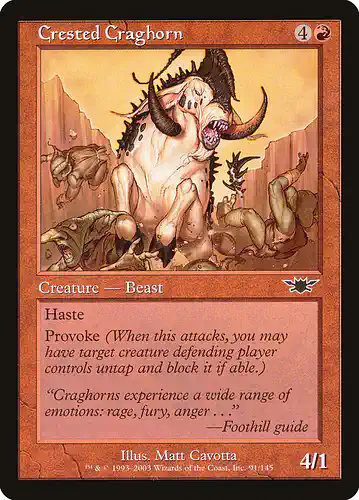 Crested Craghorn - lgn Spoiler