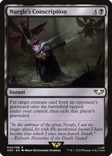Nurgle's Conscription - 40k Spoiler