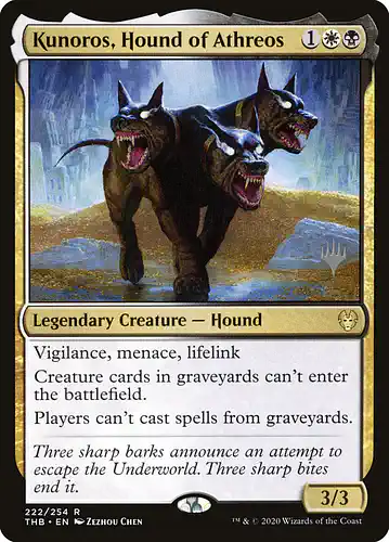 Kunoros, Hound of Athreos - thb Spoiler