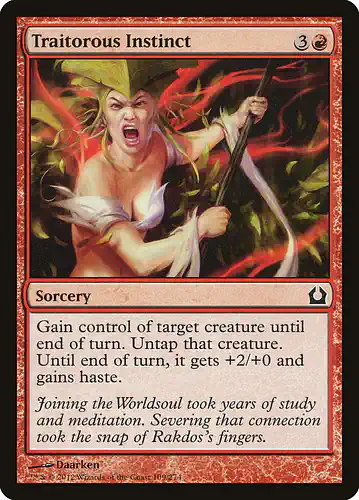 Traitorous Instinct - rtr Spoiler