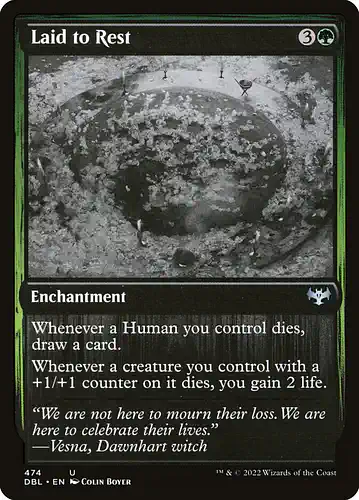 Laid to Rest - dbl Spoiler