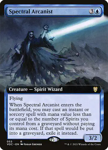 Spectral Arcanist - voc Spoiler