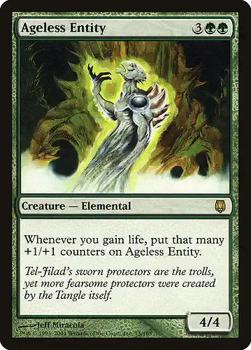 Ageless Entity - dst Spoiler
