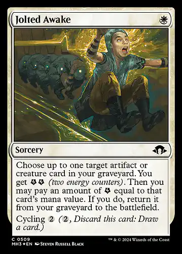 Jolted Awake - mh3 Spoiler