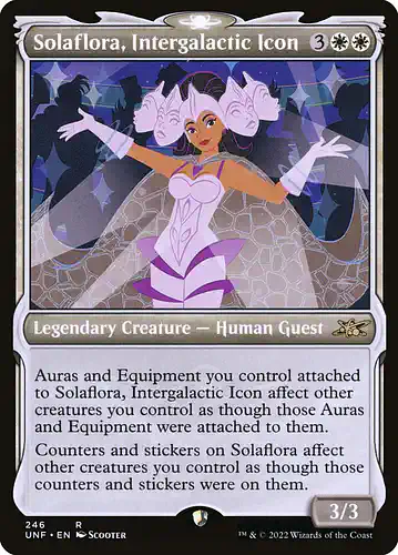 Solaflora, Intergalactic Icon - unf Spoiler