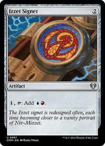 Izzet Signet - cmm Spoiler