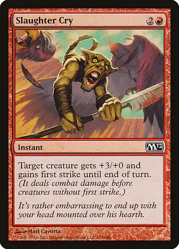 Slaughter Cry - m12 Spoiler