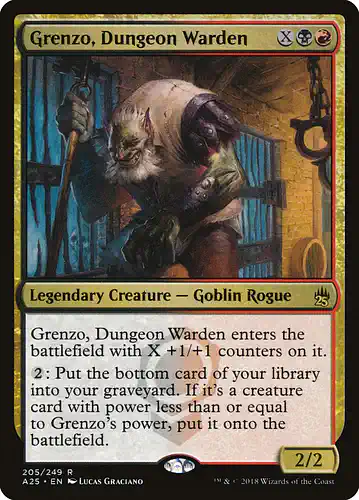 Grenzo, Dungeon Warden - a25 Spoiler