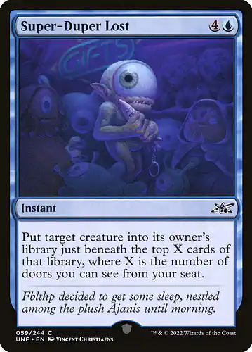 Super-Duper Lost - unf Spoiler