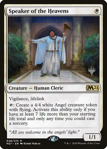 Speaker of the Heavens - m21 Spoiler