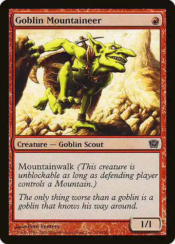 Goblin Mountaineer - 9ed Spoiler