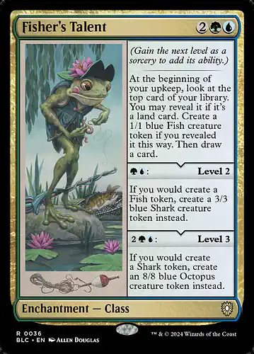 Fisher's Talent - blc Spoiler