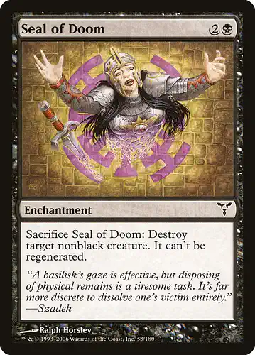 Seal of Doom - dis Spoiler