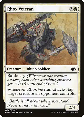 Rhox Veteran - mh1 Spoiler