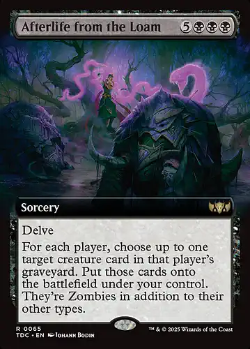 Afterlife from the Loam - tdc Spoiler