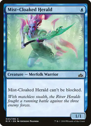 Mist-Cloaked Herald - rix Spoiler