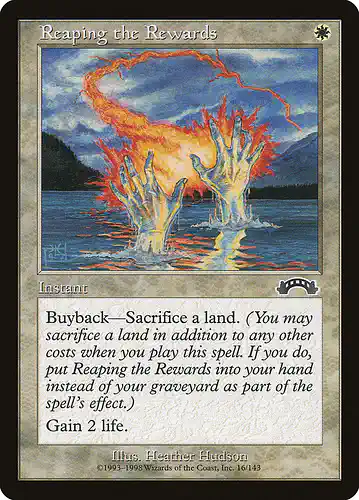 Reaping the Rewards - exo Spoiler