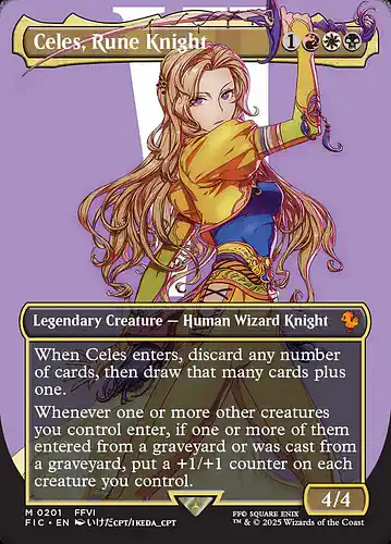 Celes, Rune Knight - fic Spoiler