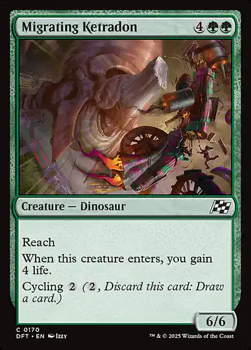 Migrating Ketradon - dft Spoiler