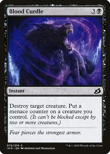 Blood Curdle - iko Spoiler