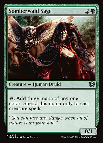 Somberwald Sage - inr Spoiler