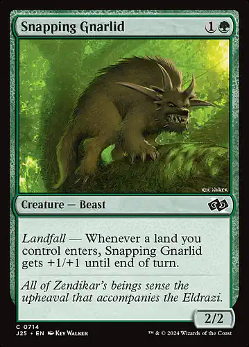 Snapping Gnarlid - j25 Spoiler