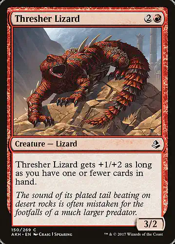 Thresher Lizard - akh Spoiler