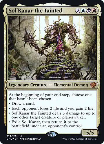 Sol'Kanar the Tainted - dmu Spoiler