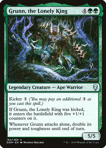 Grunn, the Lonely King - dom Spoiler