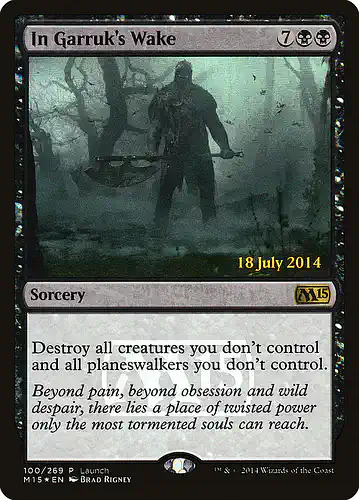 In Garruk's Wake - m15 Spoiler