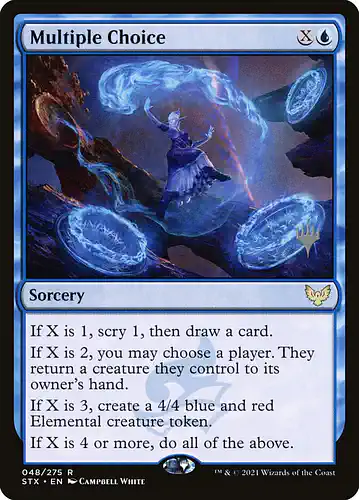 Multiple Choice - stx Spoiler