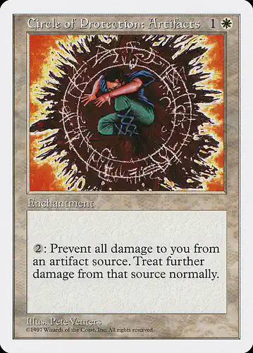 Circle of Protection: Artifacts - 5ed Spoiler