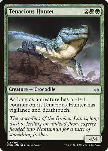 Tenacious Hunter - hou Spoiler
