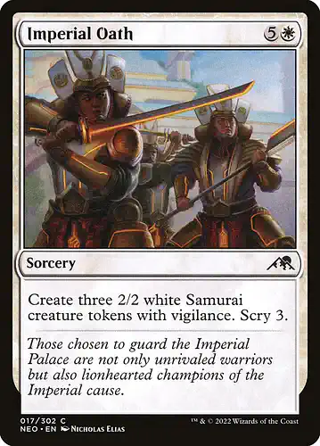 Imperial Oath - neo Spoiler