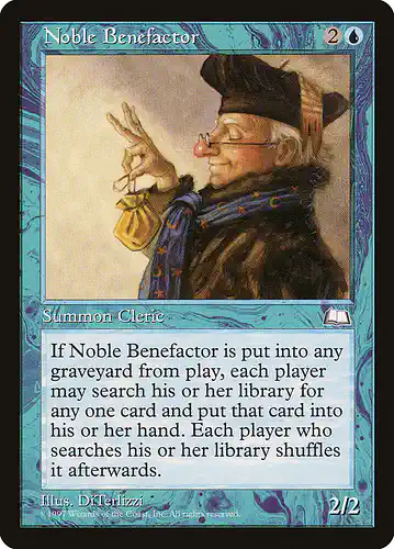 Noble Benefactor - wth Spoiler